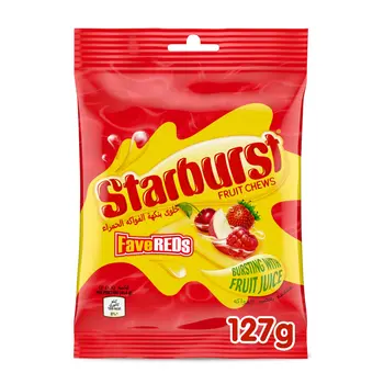 ستاربرست حلويات فيفريدز الحمراء 127جرام