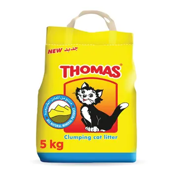 Thomas Cat Litter Natural Minerals Litter Sand 5kg Bag