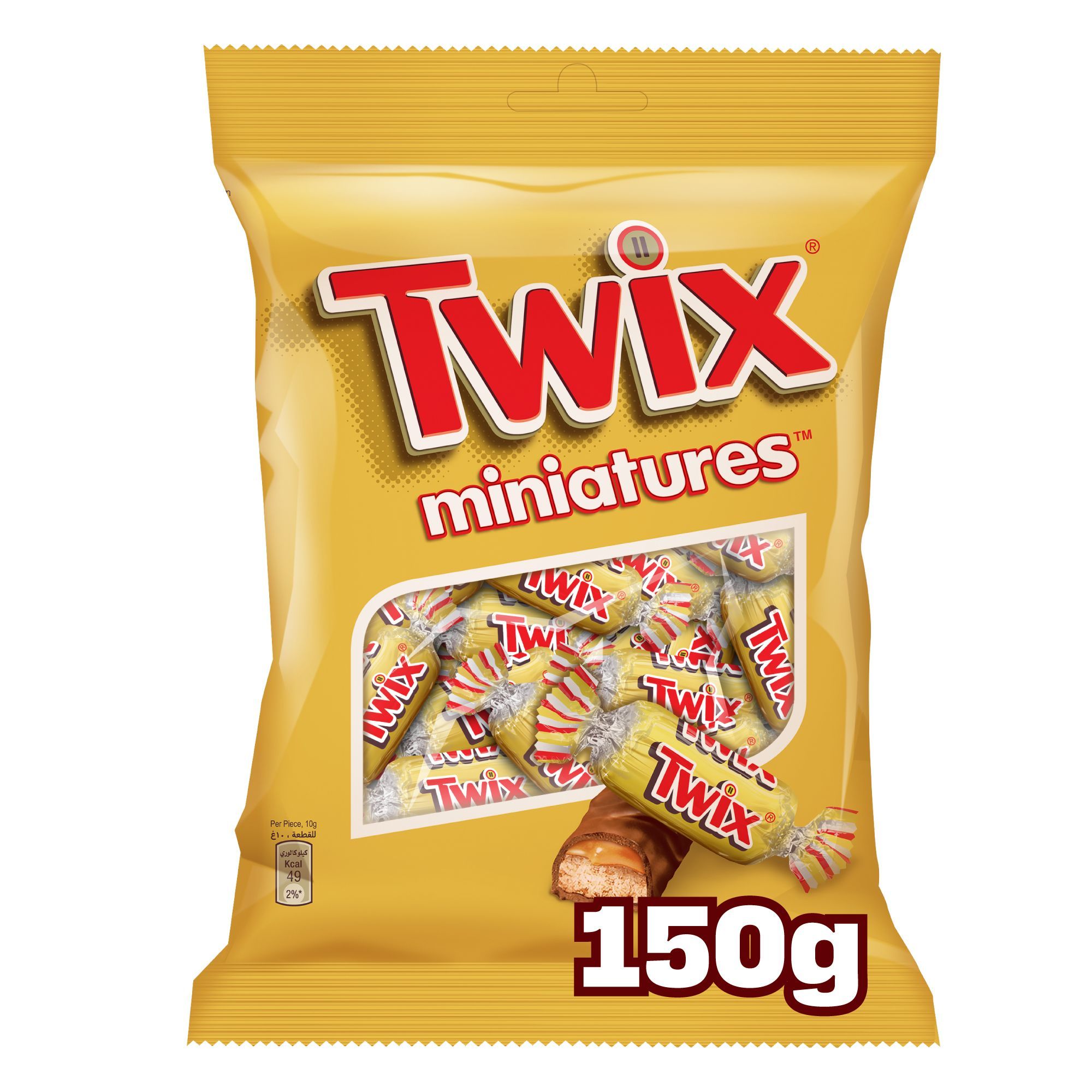 Twix Original Chocolate Miniatures, 150g
