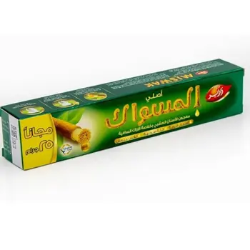 مسواك معجون اسنان بخلاصه السواك الطبيعي و الاعشاب 170جرام