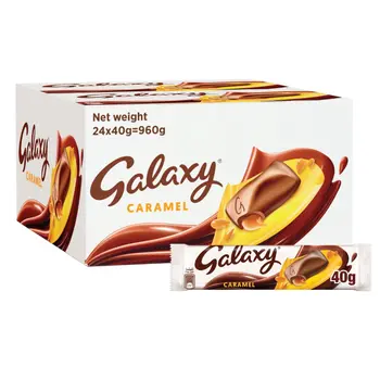 Galaxy Caramel Chocolate Bars 24×40g