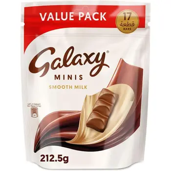 Galaxy Minis Milk Chocolate Bars 17x12.5g