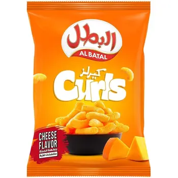 البطل كيرلز منتفخات بالجبنة 90 جرام