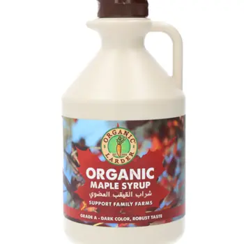 أورجانيك لاردر - شراب القيقب العضوي درجة أولى، لون غامق، مذاق قوي 950مل