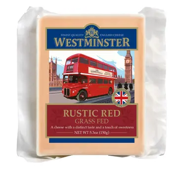Westminster Rustic Red Cheddar Cheese 150g