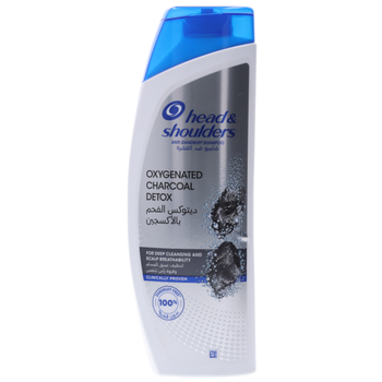 هيد آند شولدرز شامبو ضد القشرة بديتوكس الفحم 400مل