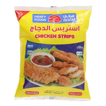 Herfy Fully Cooked Chicken Strips 750g
