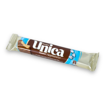 Gandour Unica Signature Chocolate Coated Wafers with Coconut Cream Filling 34g