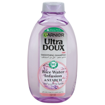 غارنييه الترا دو شامبو منعم بخلاصة ماء الأرز و النشا ٤٠٠مل