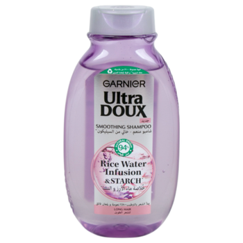 غارنييه الترا دو شامبو منعم بخلاصة ماء الأرز و النشا ٢٠٠مل