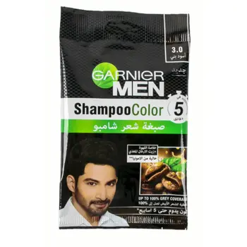 غارنييه صبغة شعر شامبو للرجال أسود بني ٣.٠ ١قطعة