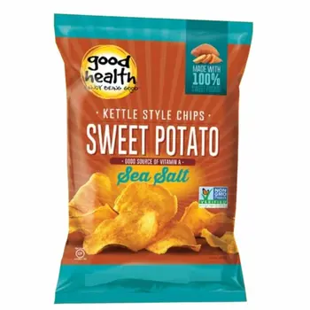 غود هيلث رقائق البطاطا الحلوة بنكهةملح البحر ٥ اونصه