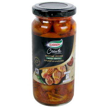 Goody Grilled Olives With Chili 230g