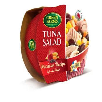 جرين فارمز سلطة تونا بالخلطة المكسيكية ١٦٠جرام
