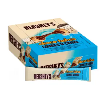 Hershey's Choco Tubes Cookies 'N' Creme 24×18g