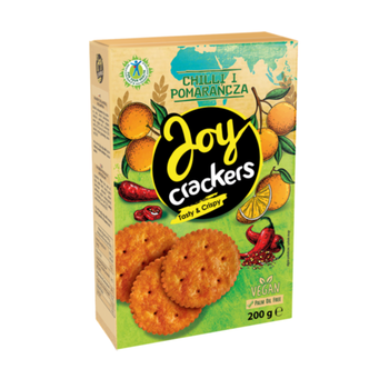 Joy Crackers Chili & Orange 200g