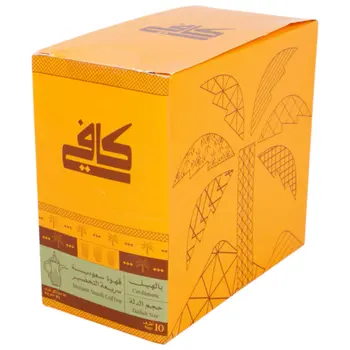 كافي قهوة سعودية سريعة التحضير بالهيل ١٠×٣٠جرام