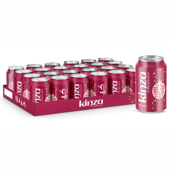 Kinza Pomegranate Carbonated Drink 24×360Ml