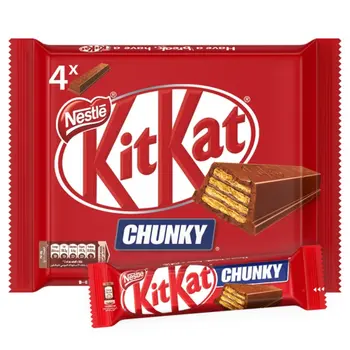 KitKat Chunky Milk Chocolate 4×40g