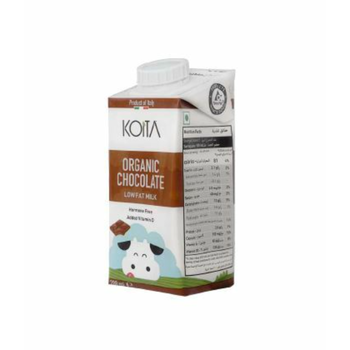 كويتا حليب عضوي قليل الدسم بالشوكولاتة ٢٠٠مل