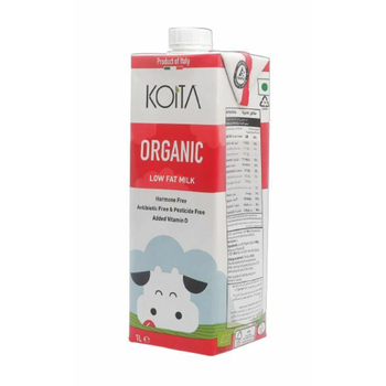 كويتا حليب عضوي قليل الدسم ١ لتر
