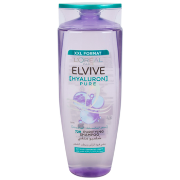 لوريال الفيف هيالورون بيور شامبو منقي لفروة الرأس الدهنية و أطراف الشعر الجافة ٦٠٠مل