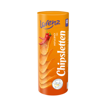 لورينز شيبسلتين رقائق البطاطس بنكهة الفلفل الحار  ١٠٠جرام