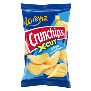 لورينز كرنش شيبس إكس كت بالملح ٨٥جرام