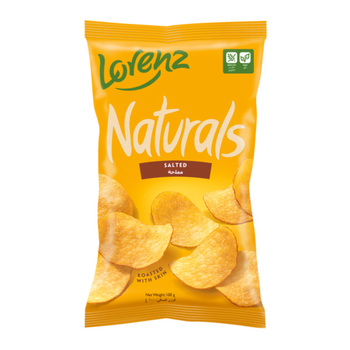 لورينز ناتشورالز رقائق البطاطس المملحة ١٠٠جرام