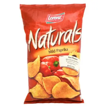 لورينز ناتشورالز رقائق البطاطس بنكهة البابريكا ١٠٠جرام