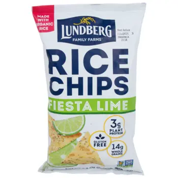 لوندبيرغ رقائق أرز نكهة فيستا ليمون ٦أونصة