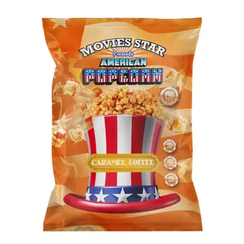 موفي ستار فشار امريكي بنكهة الكراميل توفي ١٥٠جرام