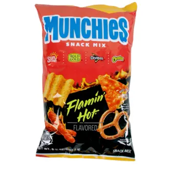 منشيز رقائق متنوعة بنكهة حار نار ٩.٢٥ اونصه