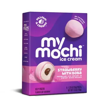 ماي موتشي آيس كريم فراولة مع بوبا ٢١٠جرام