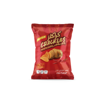 Nadec Crackles Spicy Chilli Chips 40g