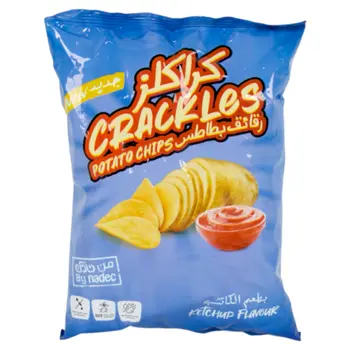 Nadec Crackles Tomato Ketchup Chips 40g