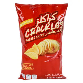 Nadec Crackles Spicy Chilli Chips 155g