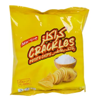 Nadec Crackles Salt Chips 21g
