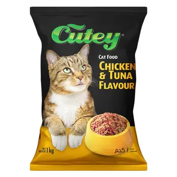 كيتي اكل قطط دجاج و تونة 750جرام