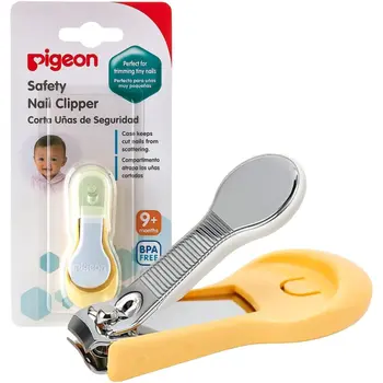 Pigeon Yellow Safety Nail Clipper