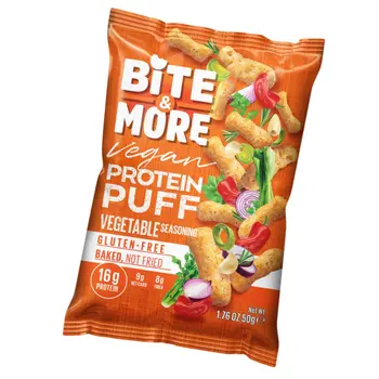 Right Bite Vegan Protein Puff Veggie Mix 50g