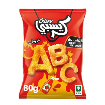 السعودية كاتشب ناري مقرمش 80 جرام