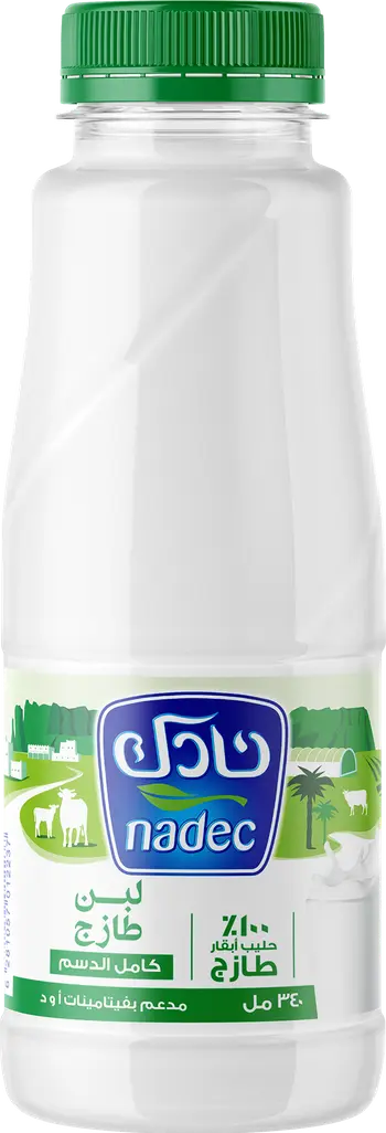 نادك لبن طازج كامل الدسم 340 مل