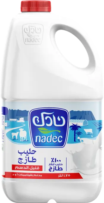 نادك حليب طازج قليل الدسم 1.75لتر