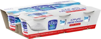 نادك زبادي طازج قليل الدسم حزمة 6×170جرام