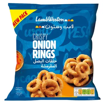 Lambweston Crispy Onion Rings 600g