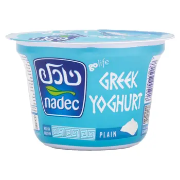 نادك زبادي يوناني سادة 160جرام
