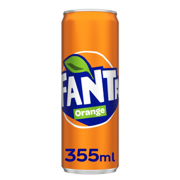 Fanta Orange Soft Drink Can 355 ml