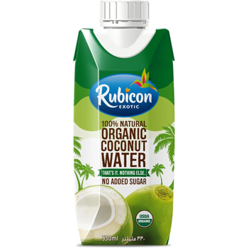 روبيكون ماء جوز الهند العضوية 330 مل