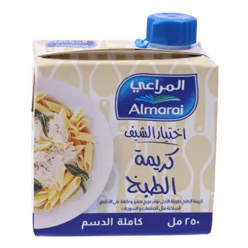 Almarai Chef's Choice Full Fat Cooking Cream 250ml